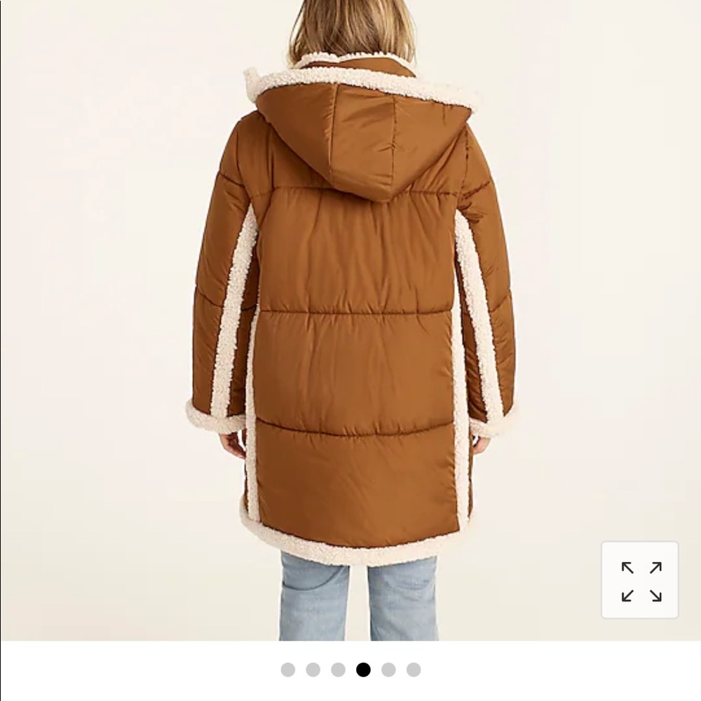 Basically New Jcrew Brown Extremely Warm Jacket! … - image 3